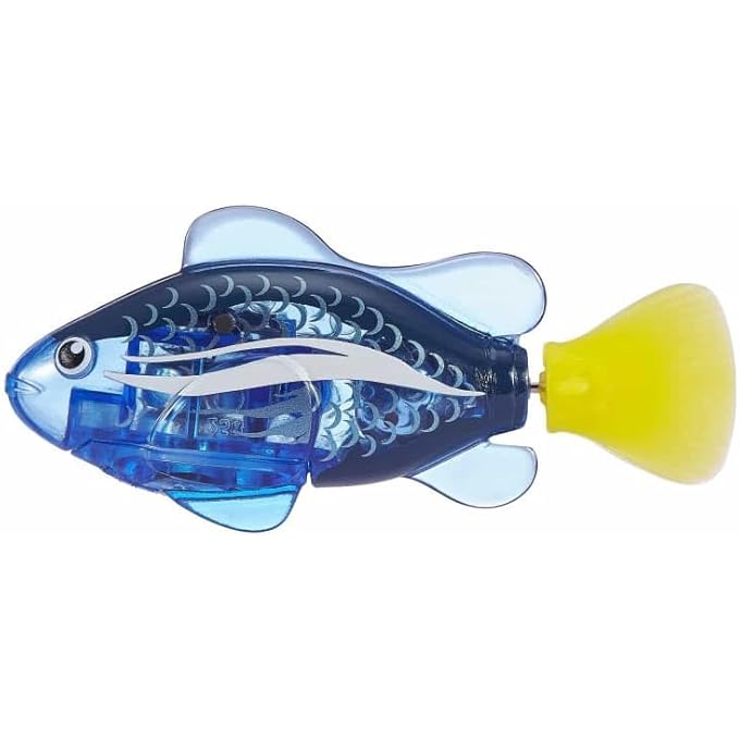 rayihni ZURRU ROBO FISH - DARK BLUE - THE ALL NEW ZURRU ROBO FISH BY ROBO ALIVE WITH A SPLASH ARE THE MOST ICONIC REAL LIFE ROBOTIC SWIMMING PETS EVER. - Image 2